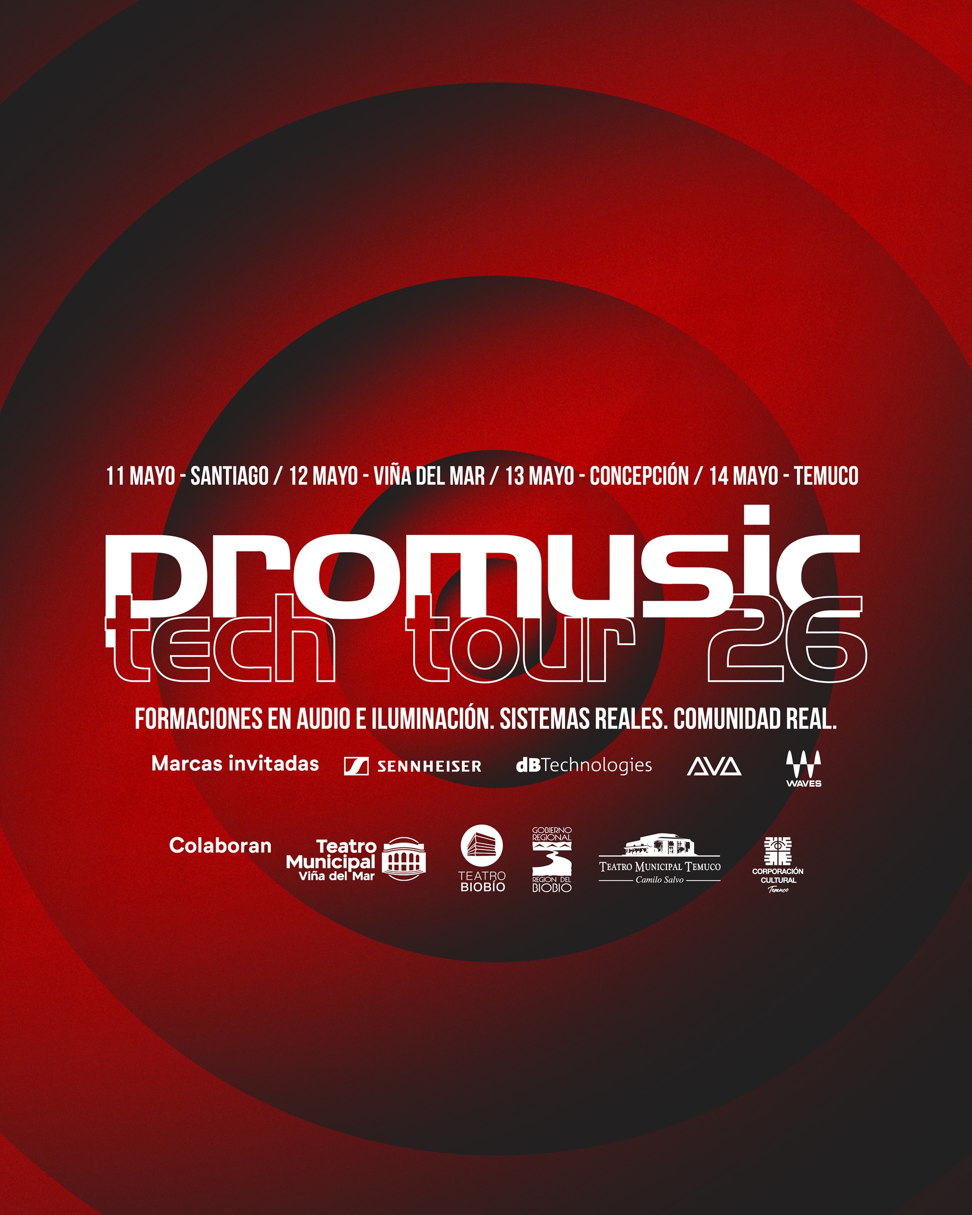 El Tech Tour de Promusic llega a cuatro ciudades: cuando la formación técnica sale de Santiago